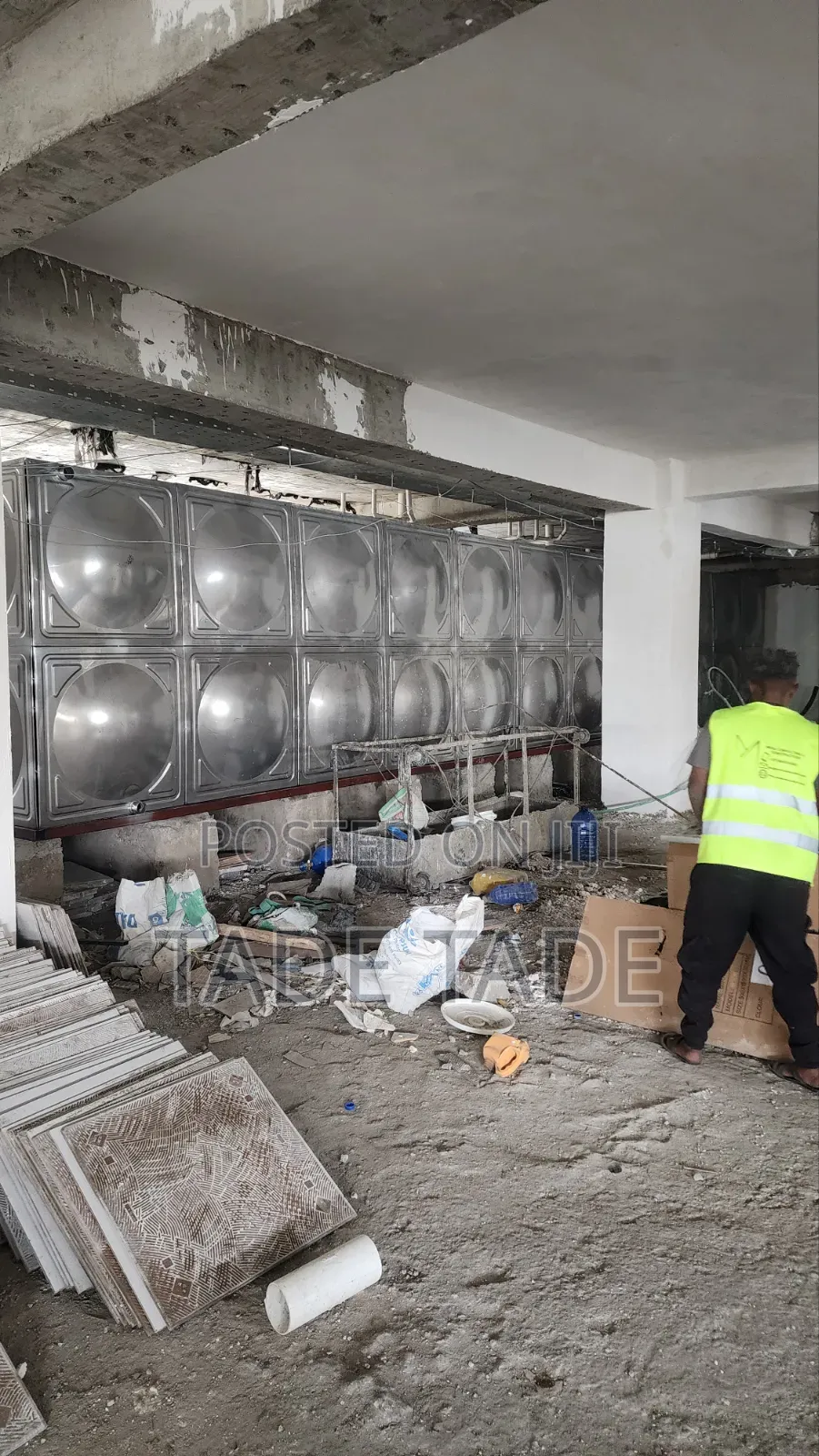 Addis Abeba Stianless Steel Roto Water Tanker Works
