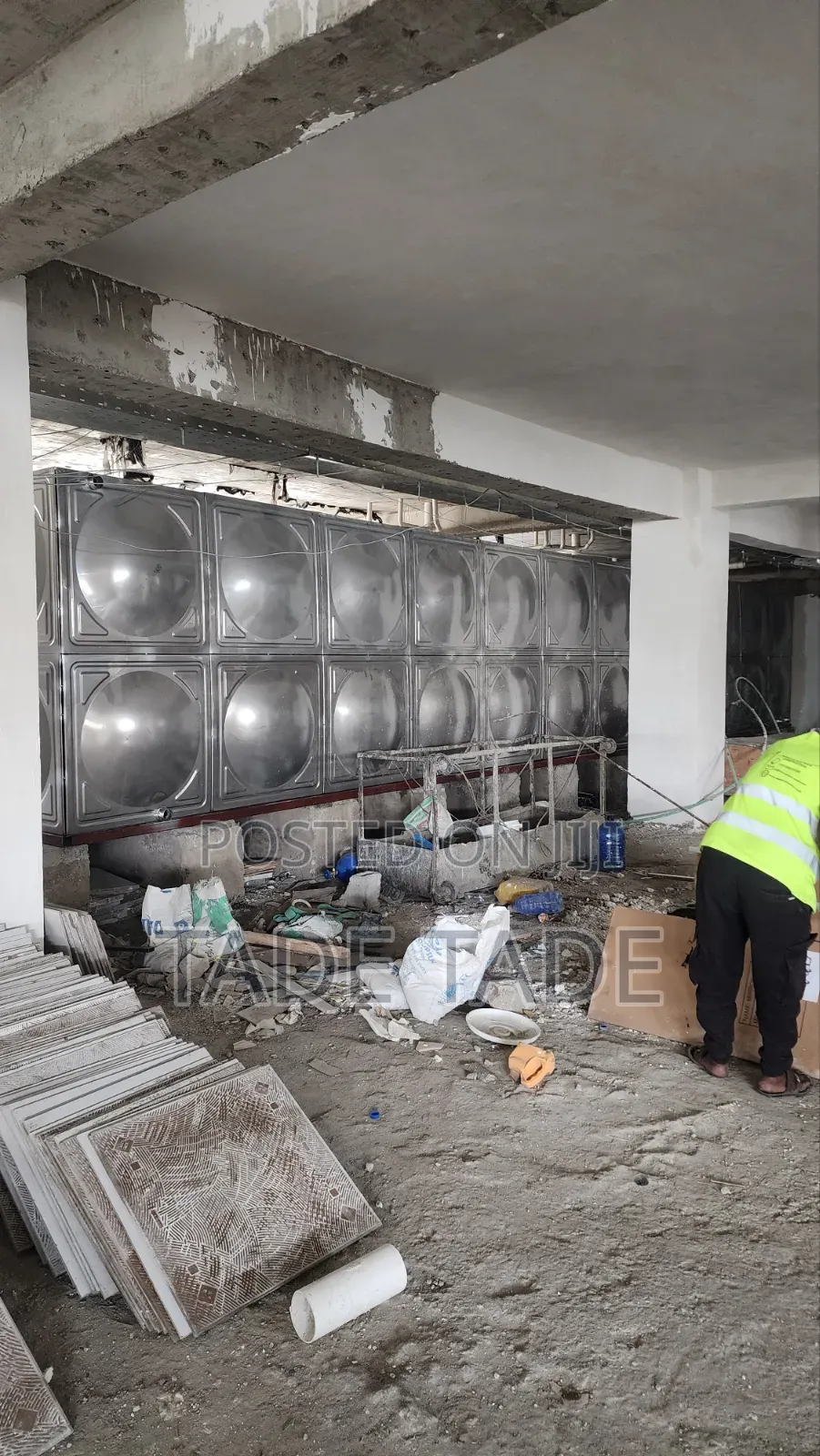 Addis Abeba Stianless Steel Roto Water Tanker Works