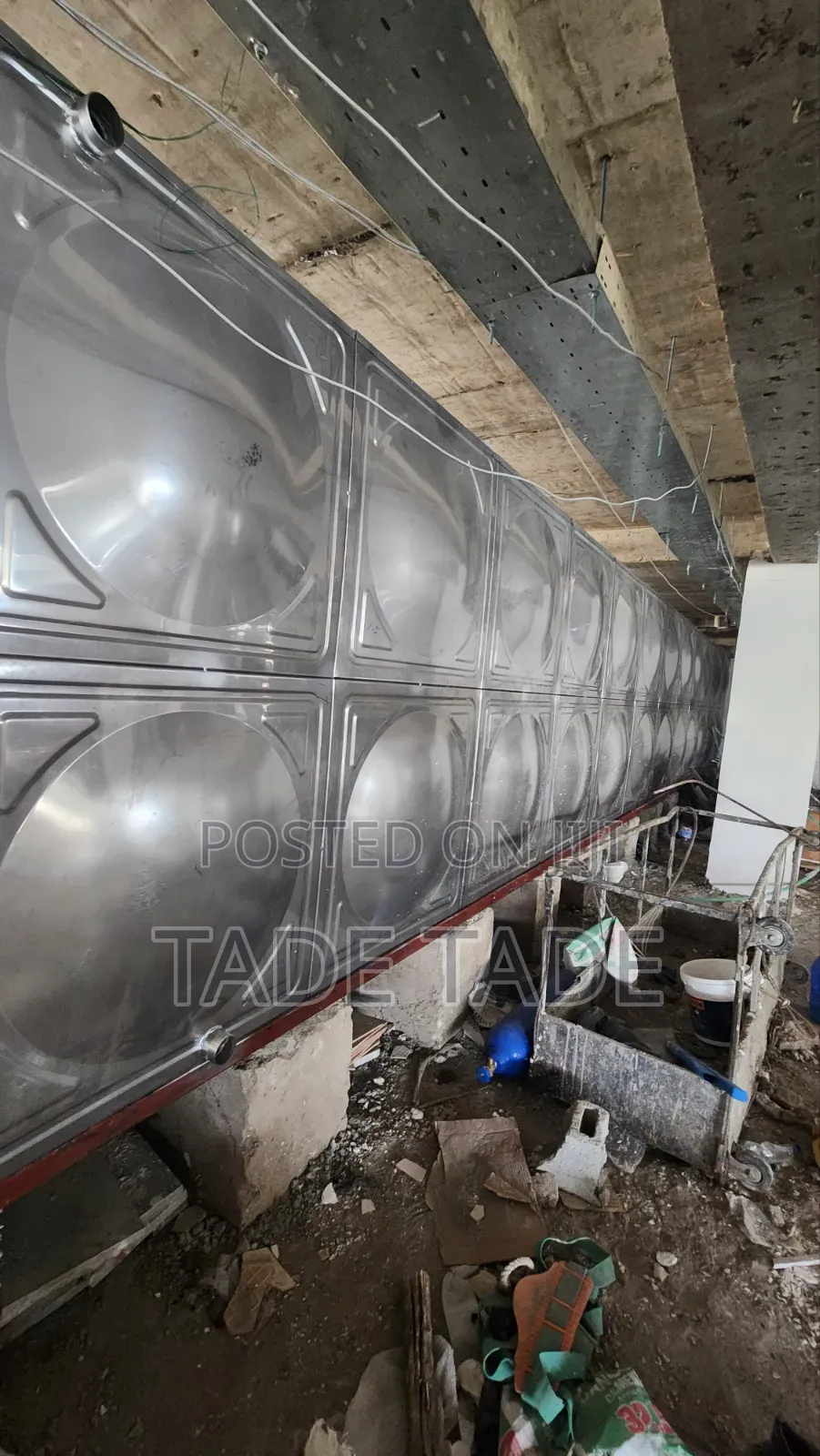 ሸገር Stianless Steel Water Tanker Supply and Production