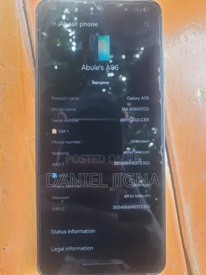 Samsung Galaxy A06 64 GB Blue