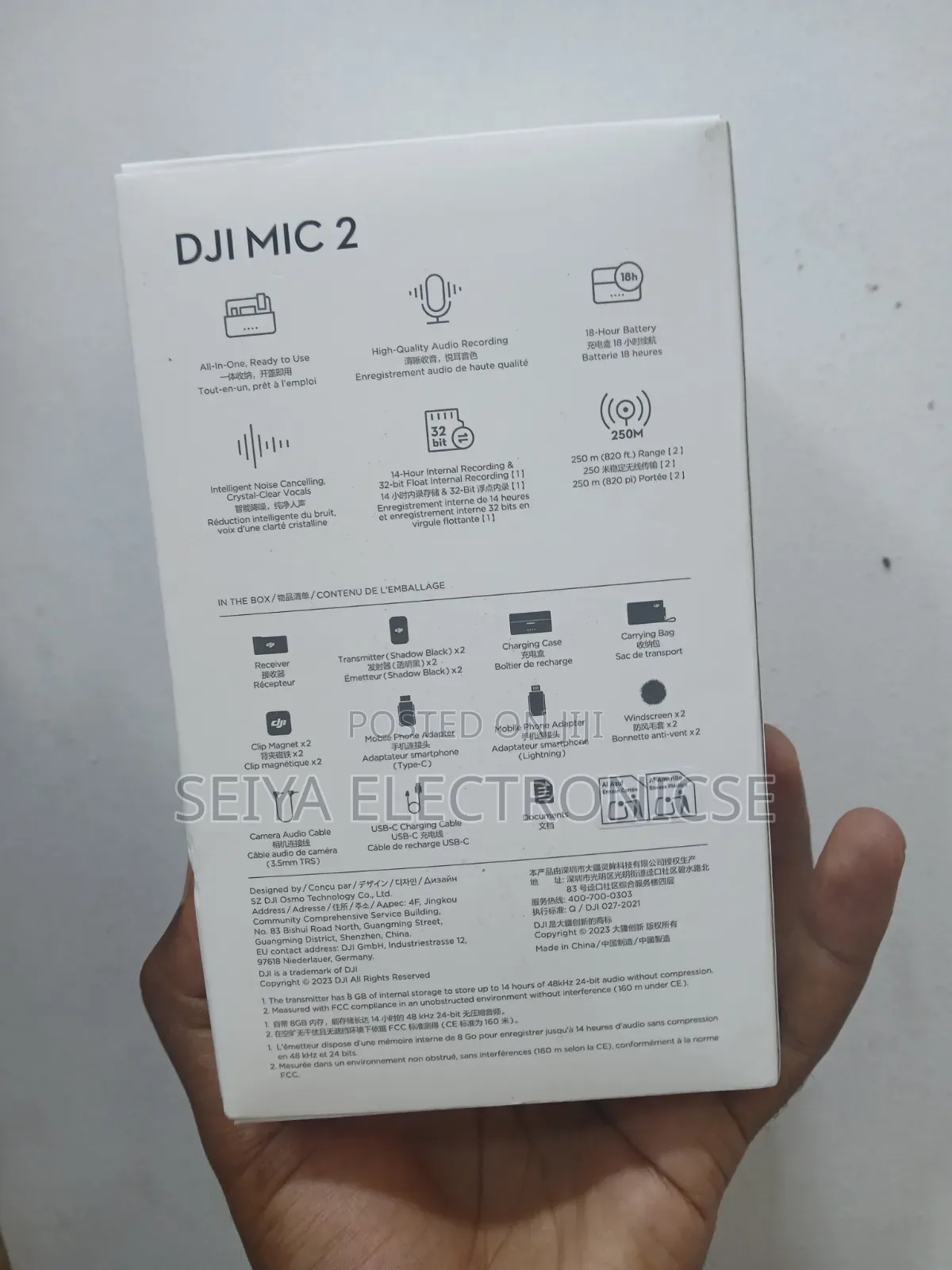 Dji Mic 2 Wireless Microphone System.
