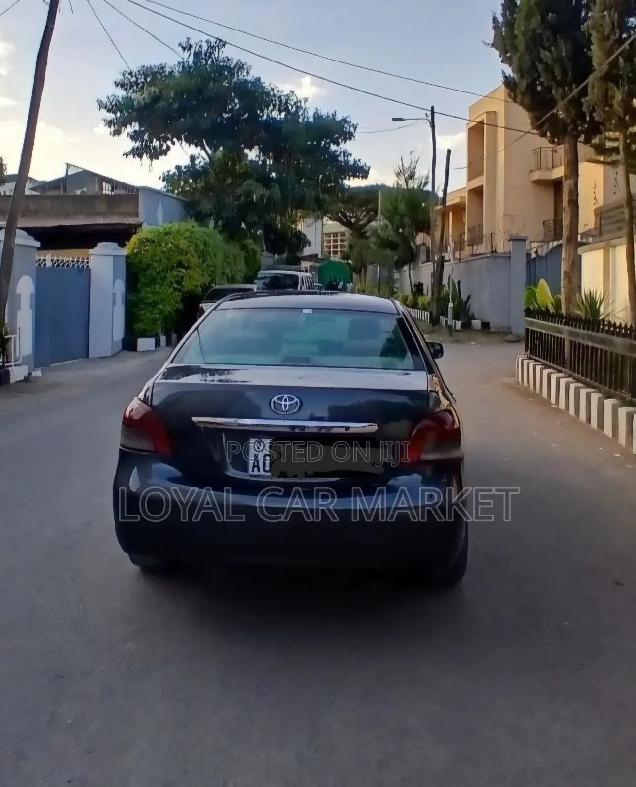 Toyota Yaris 2007 Gray