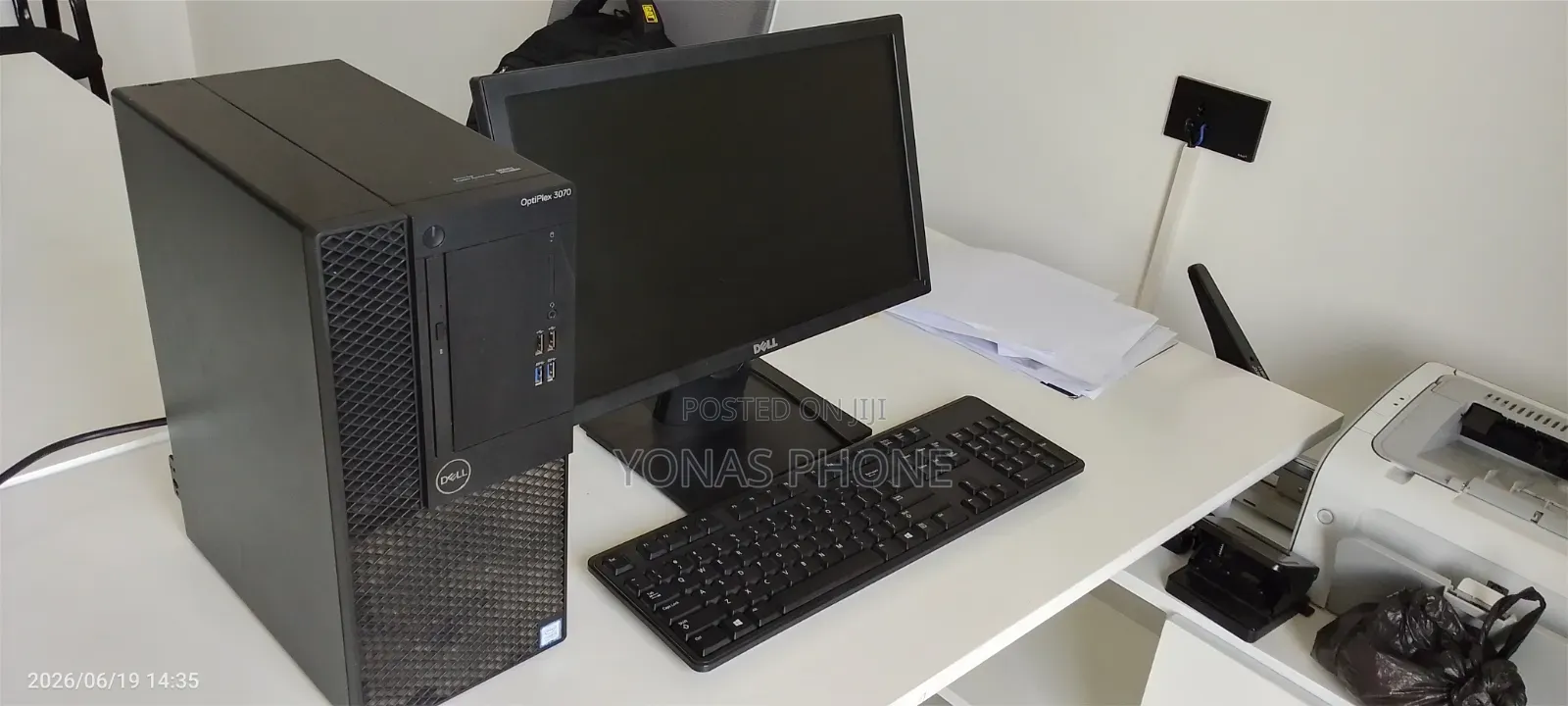 Desktop Computer Dell OptiPlex 3070 4GB Intel Core i5 HDD 1T