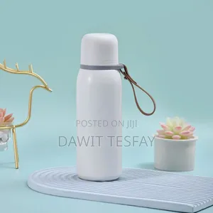 White Insulated Bottle