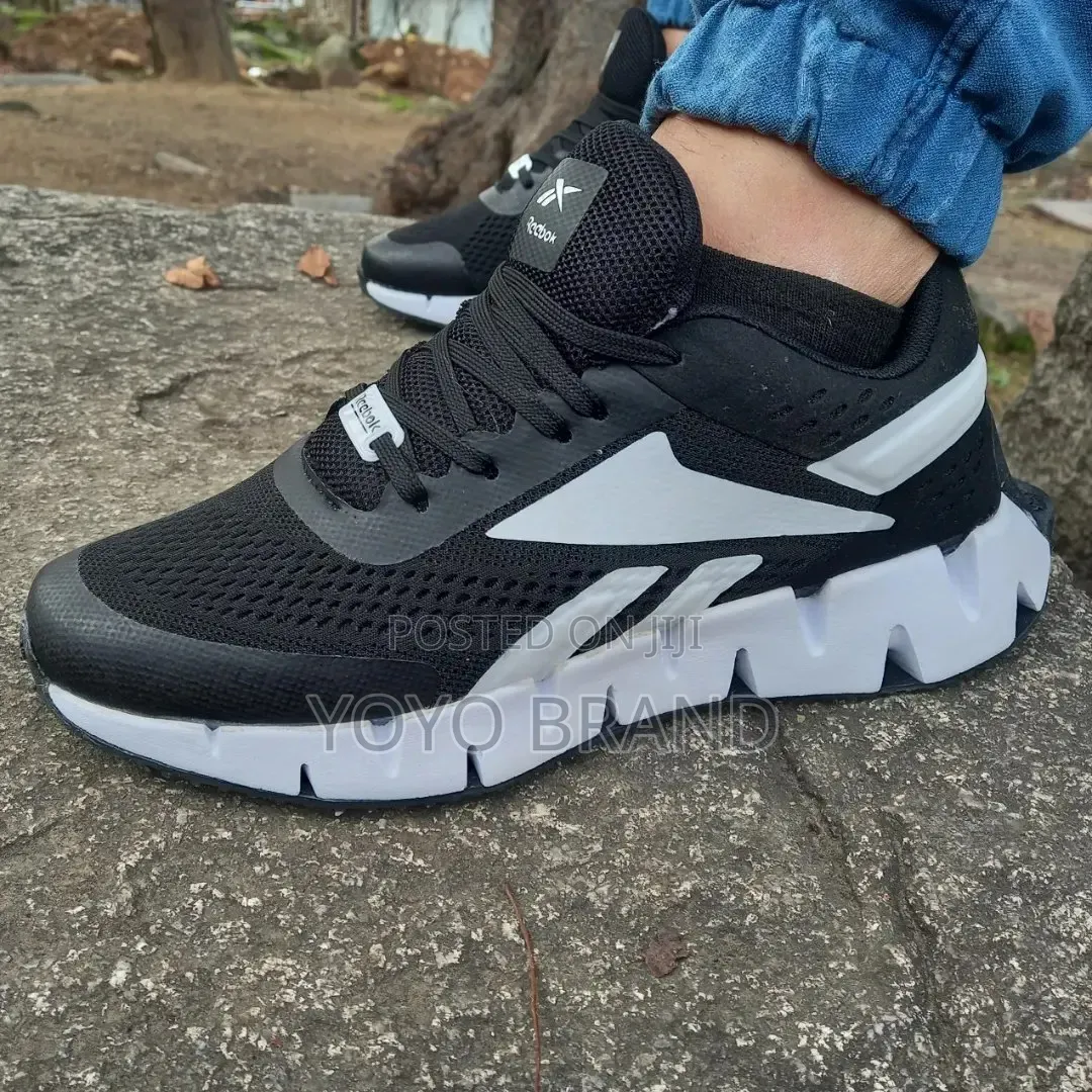 Reebok Zig Dynamica 2.0 Sneakers Black and White