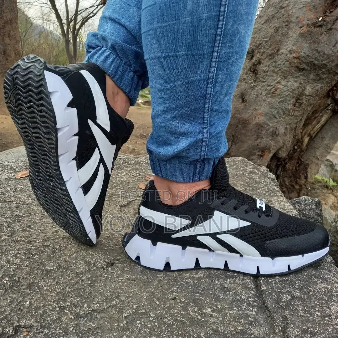 Reebok Zig Dynamica 2.0 Sneakers Black and White