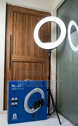 Led Soft Ring Light (Rl-21) 21"