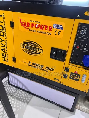 Far Power Air Cooled Diesel Silent Sigle Phasegenerator 8kw