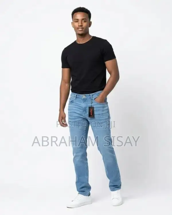 Jagua Men's Regular Fit Faded Denim Jeans
