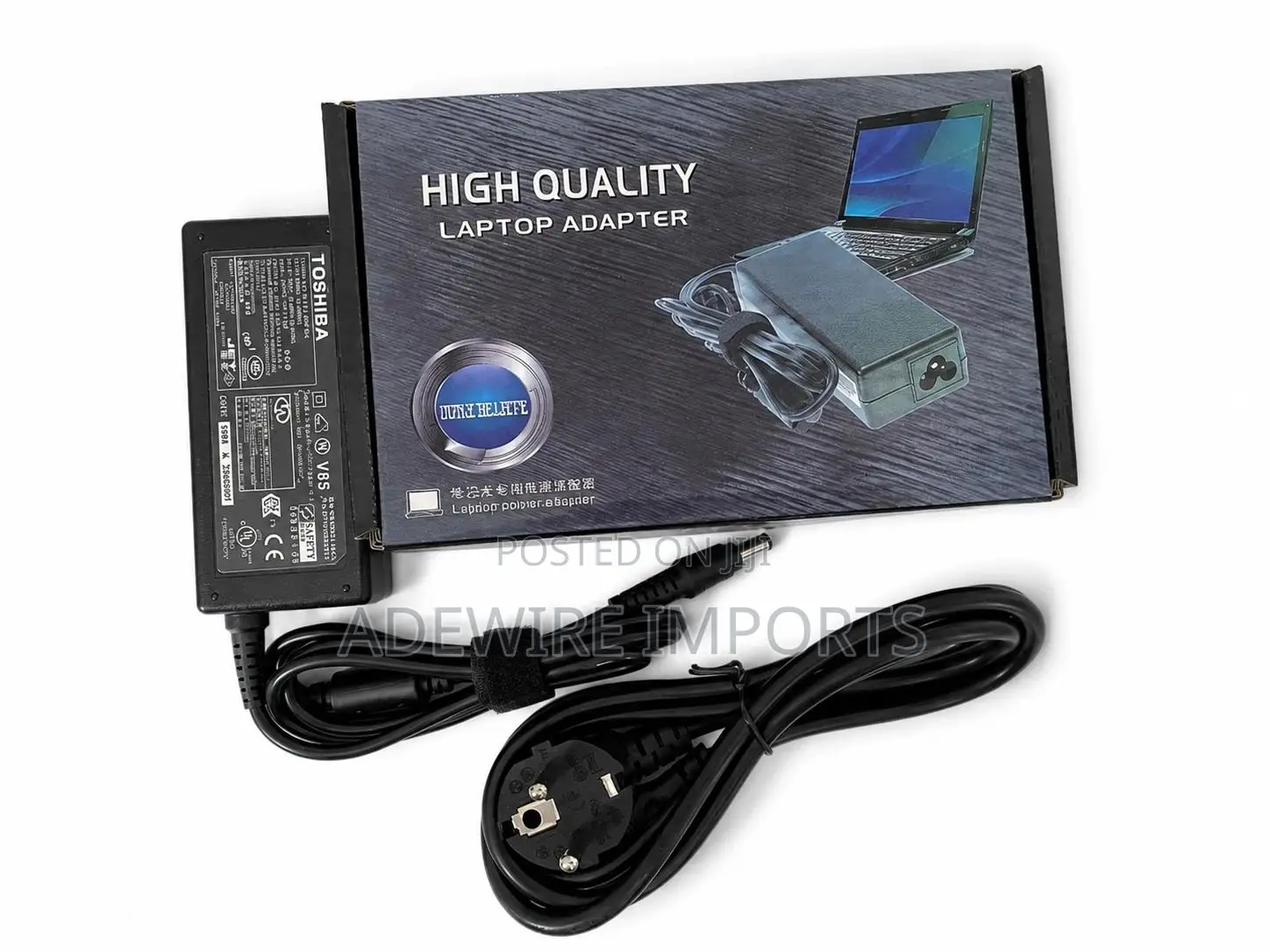 Toshiba 19/3.42 Laptop Charger With Vat