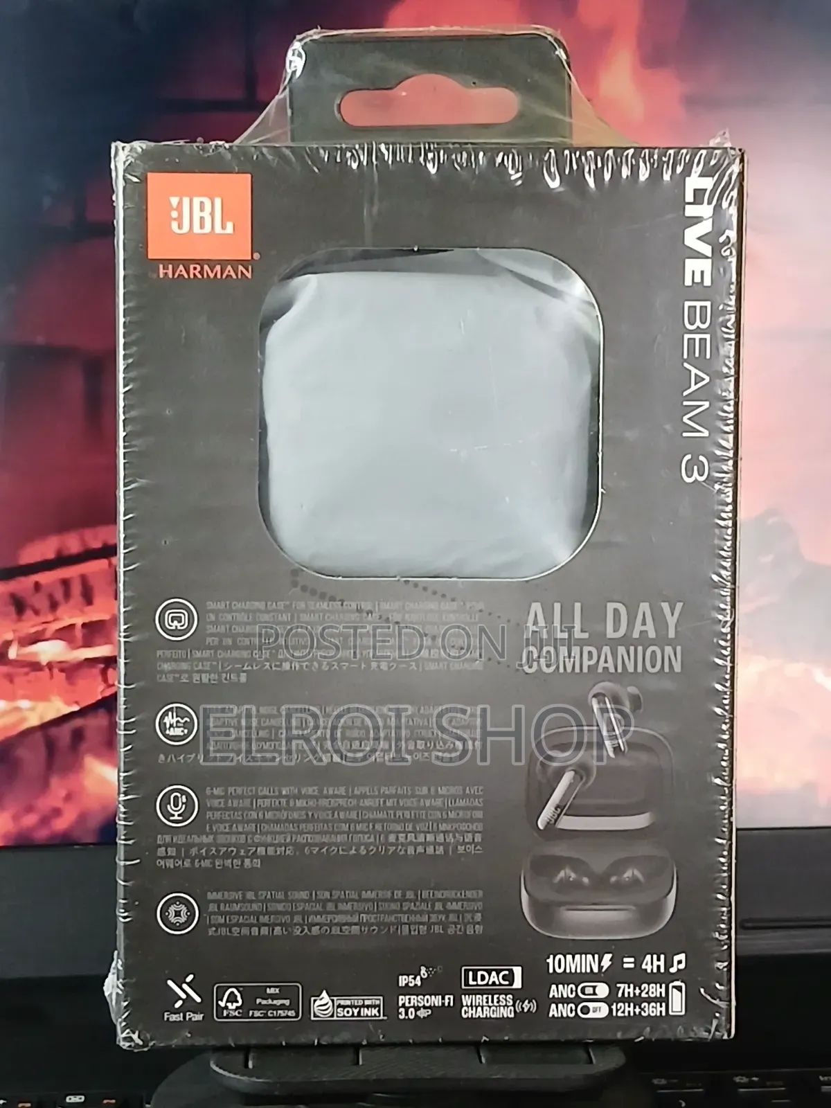 JBL Live Beam 3 True Wireless Earbuds