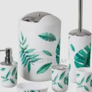 6 Pcs Bathroom Set