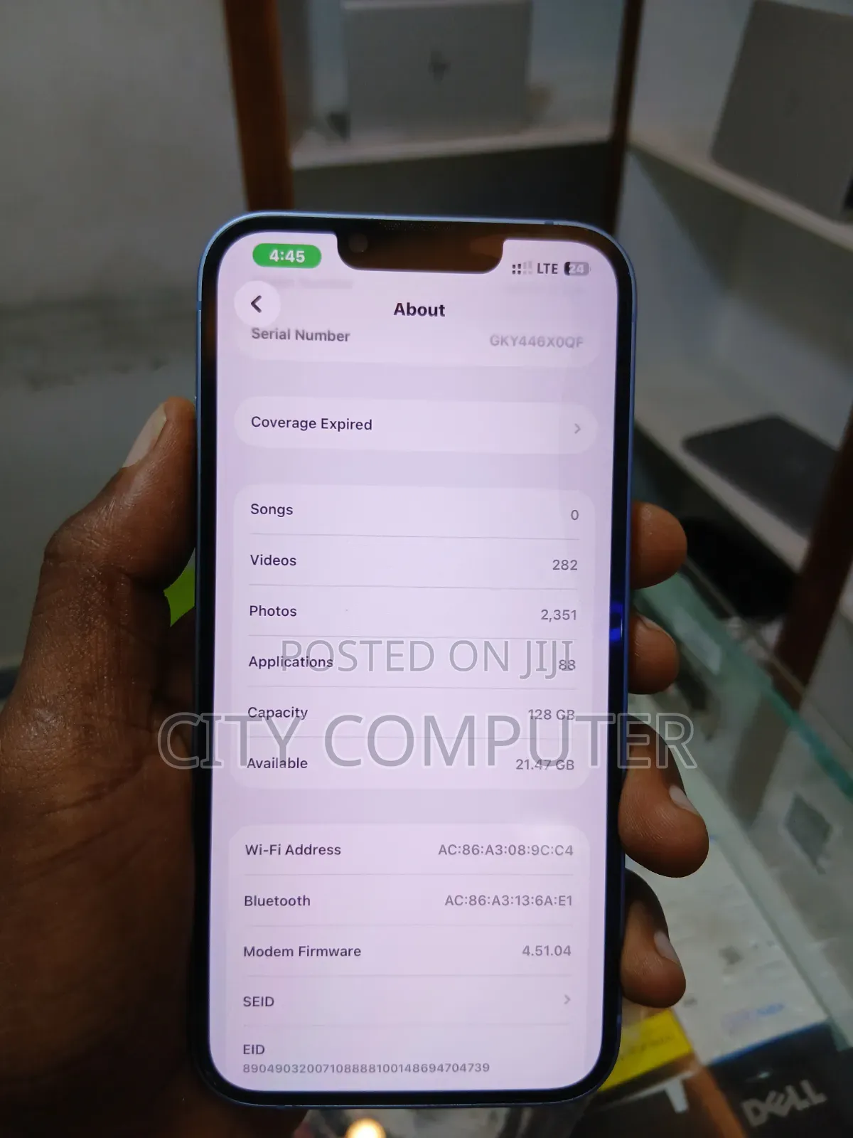 New Apple iPhone 14 128 GB Blue