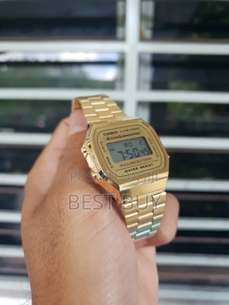 Casio Gold Watch