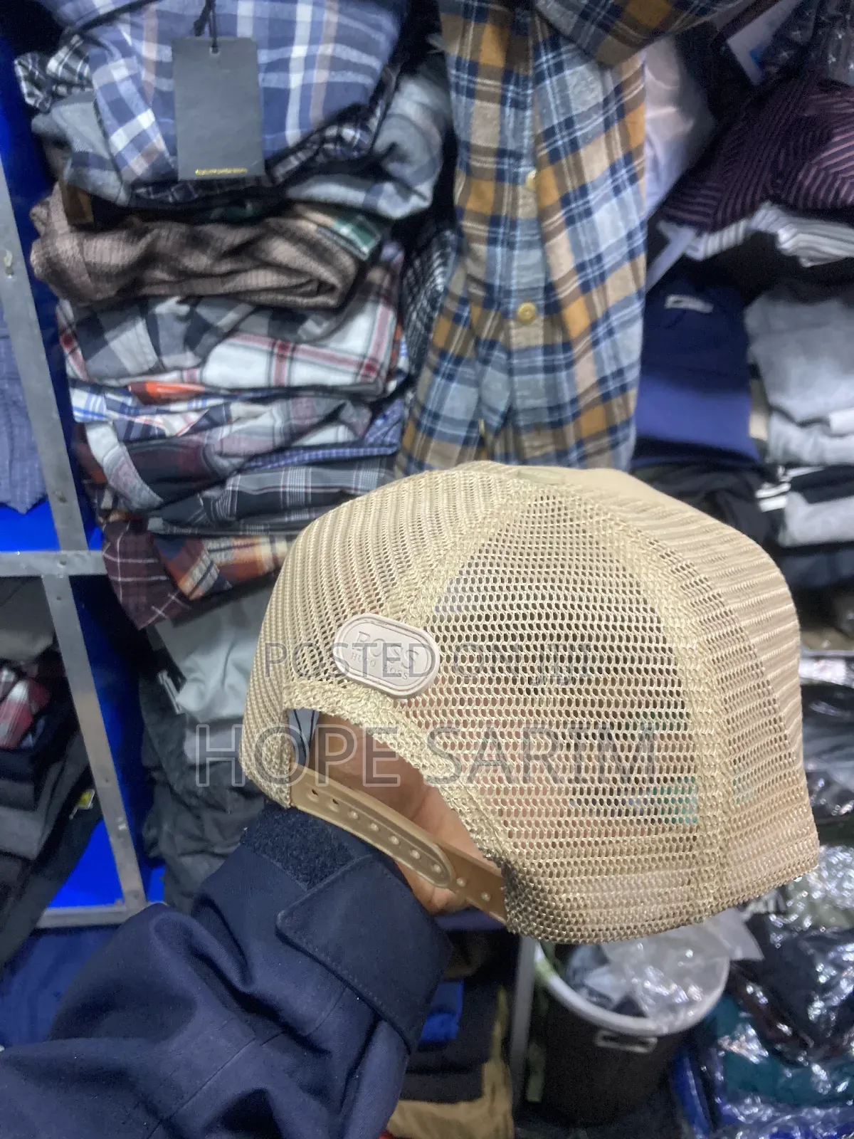 Boss Embossed Trucker Cap: