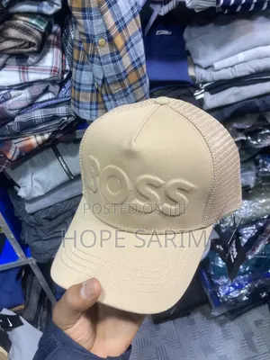 Boss Embossed Trucker Cap: