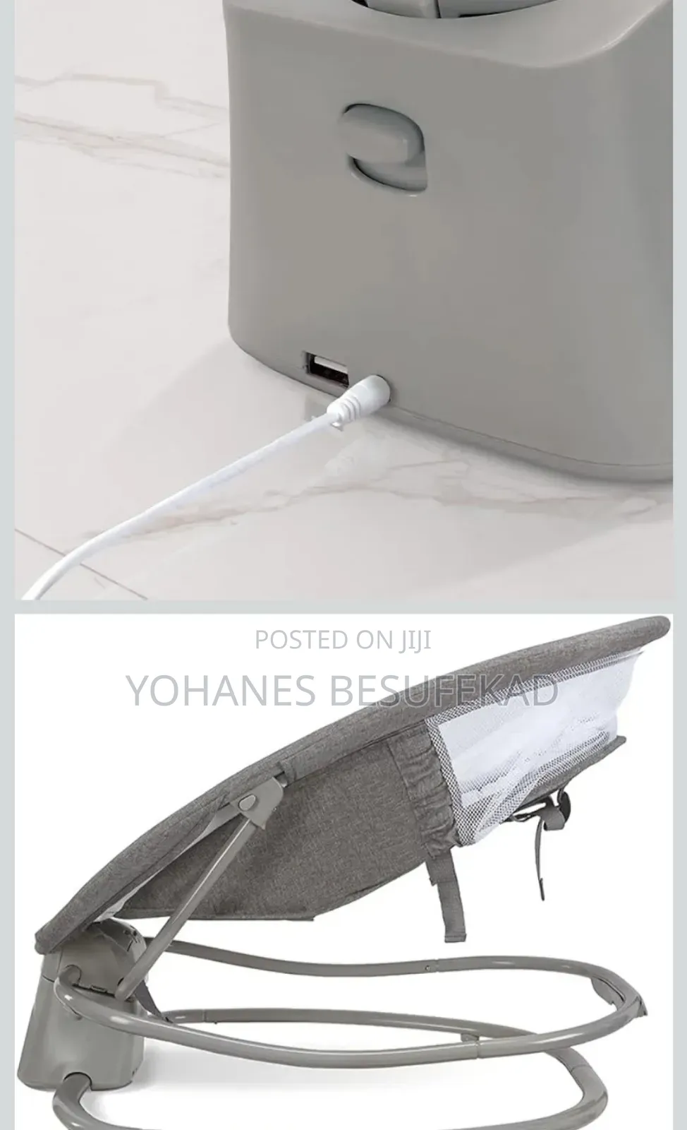 Mastela 4-in-1 Baby Bassinet Rocker Boucer የልጆች ማስተኛ