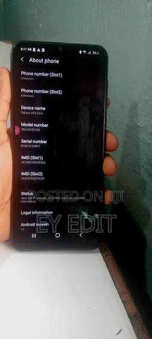 Samsung Galaxy A03 Core 32 GB Black