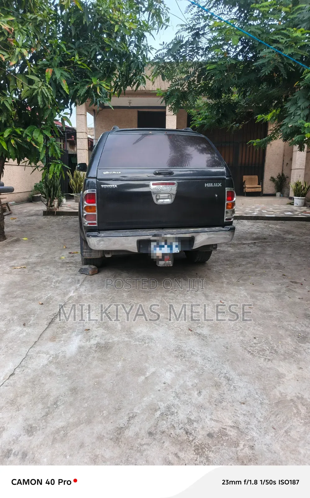 Toyota Hilux 2.5 D-4D 4X4 SRX 2009 Black