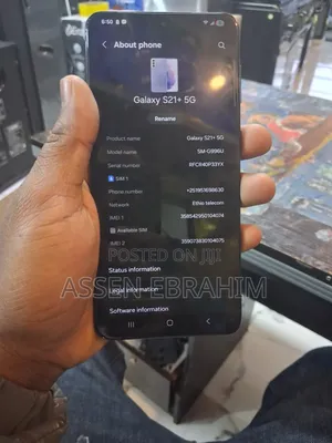 Samsung Galaxy S21 5G 128 GB Black