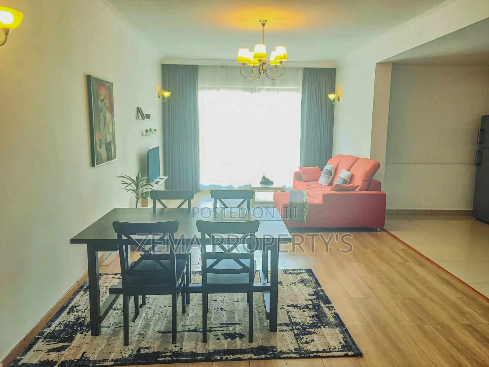 Furnished 2bdrm Apartment in Bole for rent