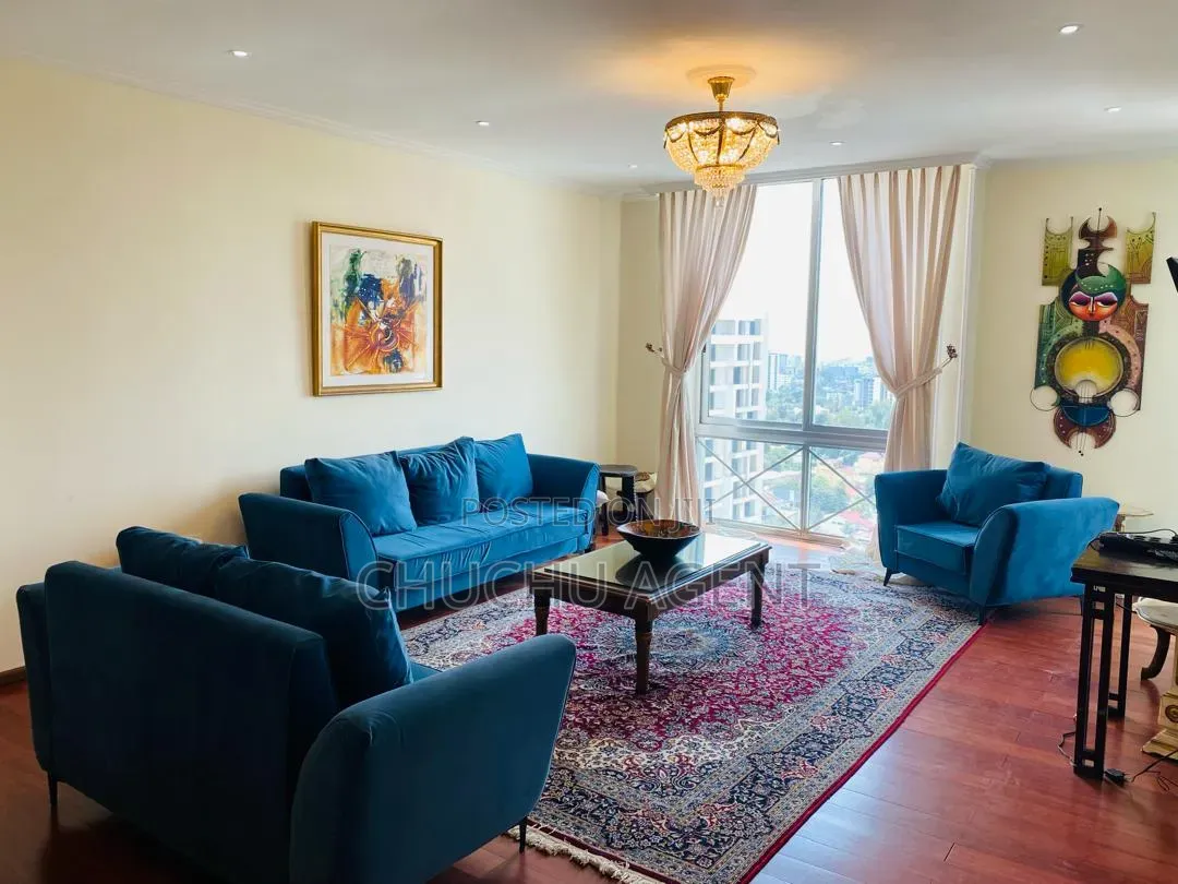 Furnished 4bdrm Apartment in Bole for sale