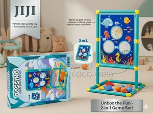 Tossing Game Board (የኳስ መወርወሪያ ጨዋታ)