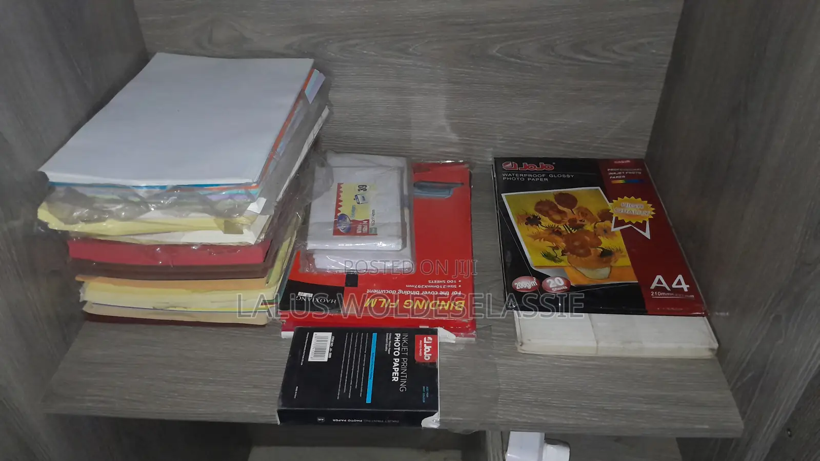Stationary, Office and Printing Items