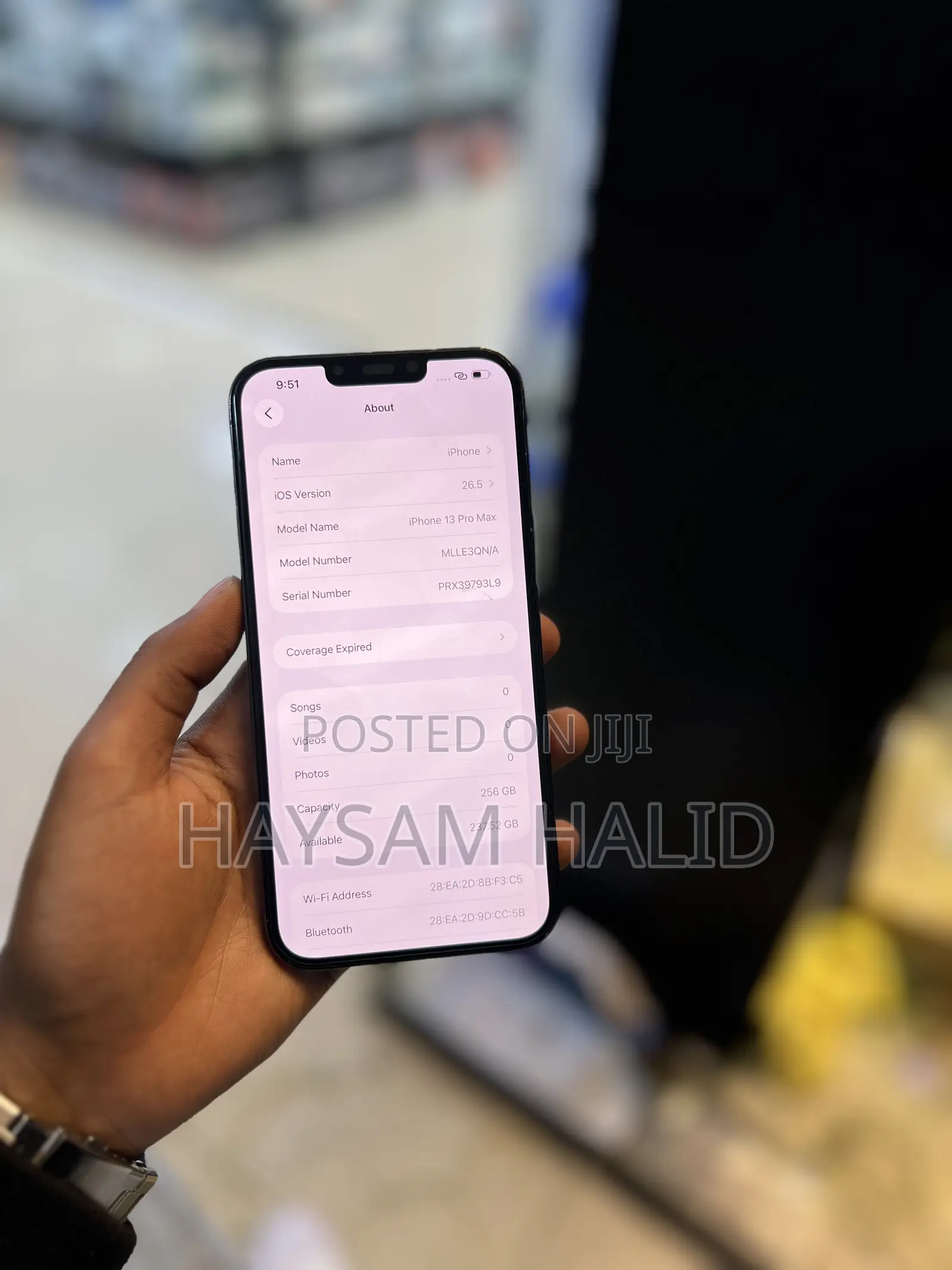 Apple iPhone 13 Pro Max 256 GB Black