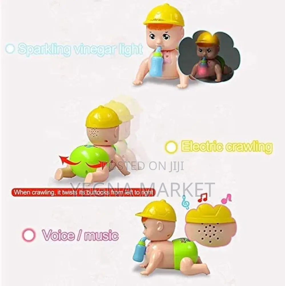 Interactive Crawling Baby Toy ለልጆቻችሁ እውቀትንና ደሰታን የሚሰጥ ድንቅ መጫወቻ