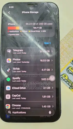 Apple iPhone 12 256 GB Black