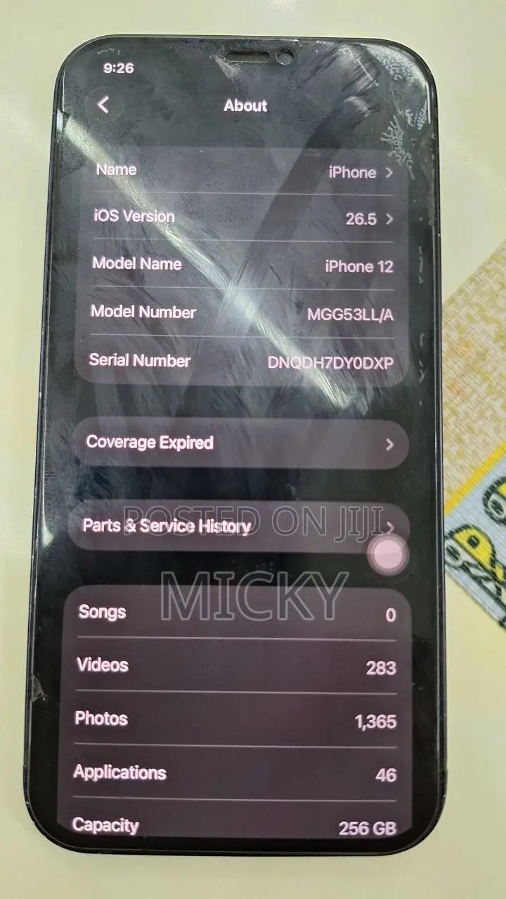 Apple iPhone 12 256 GB Black