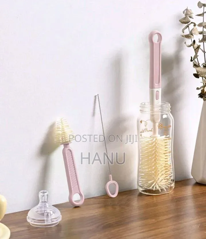 Silicone Baby Bottel Cleaning Brush Set