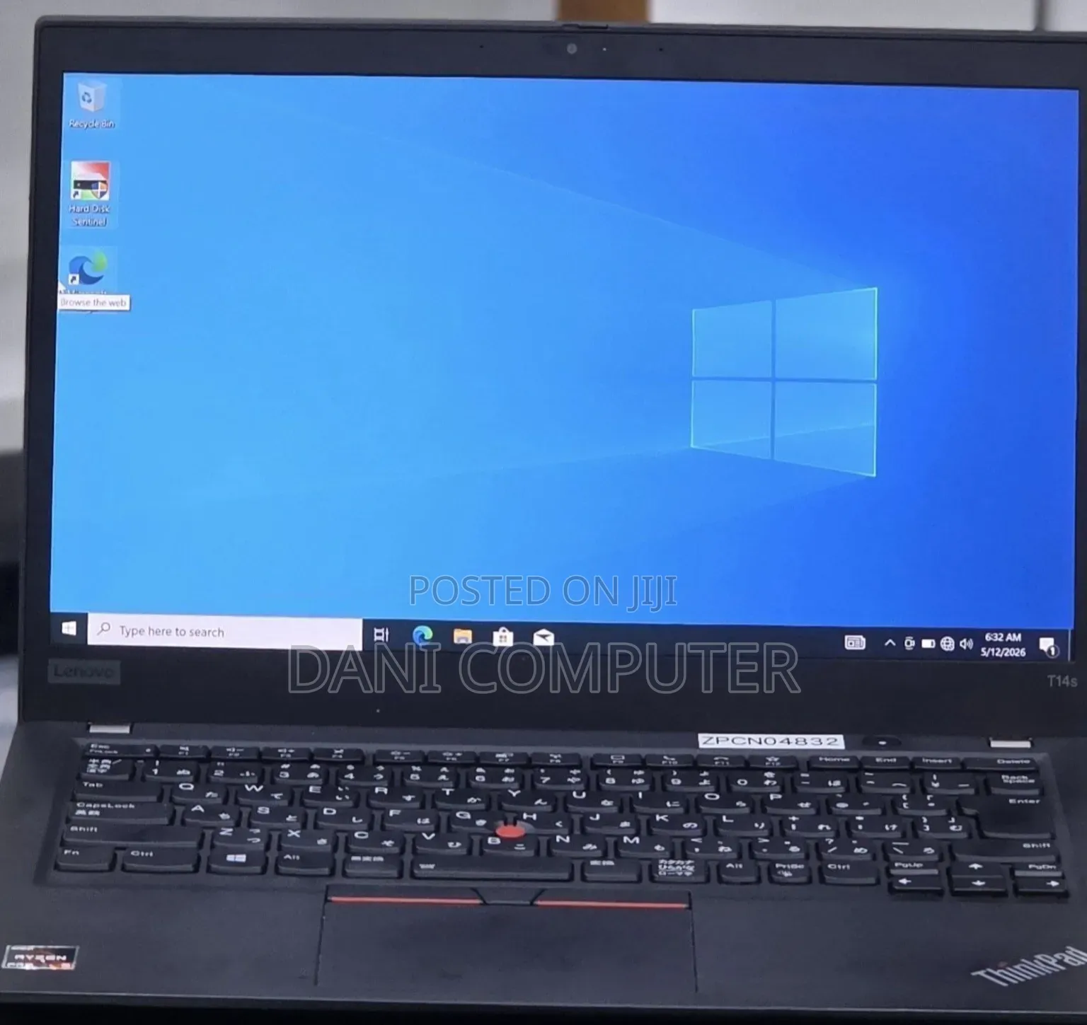New Laptop Lenovo ThinkPad T14s Gen 1 16GB AMD Ryzen 5 SSD 512GB