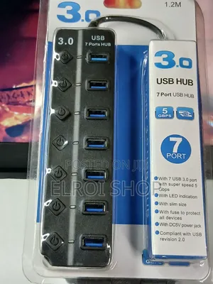 7-Port Usb 3.0 Hub