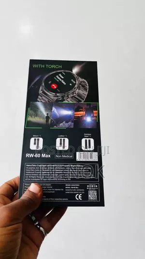 Haino Teko Rw-60 Max Smart Watch Premium Design Smart Watch