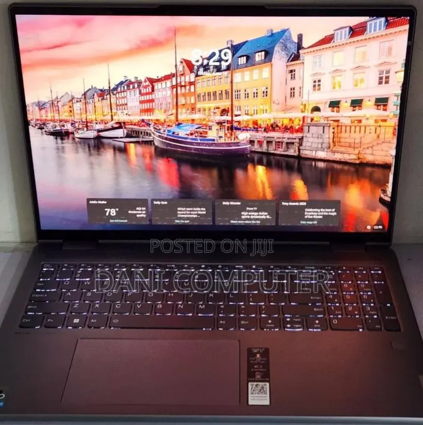 New Laptop Lenovo Yoga 7i 16GB Intel Core i7 SSD 512GB
