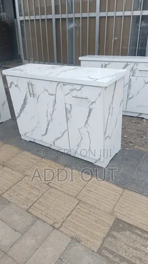 Ceramic Color Laminated Kitchen Buffe/ ላምኔት ኪችን ቡፌ