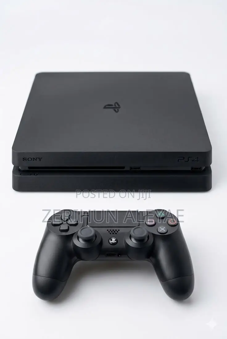 Slim Ps4 With 2 Original Joystciks በአሪፍ ዋጋ