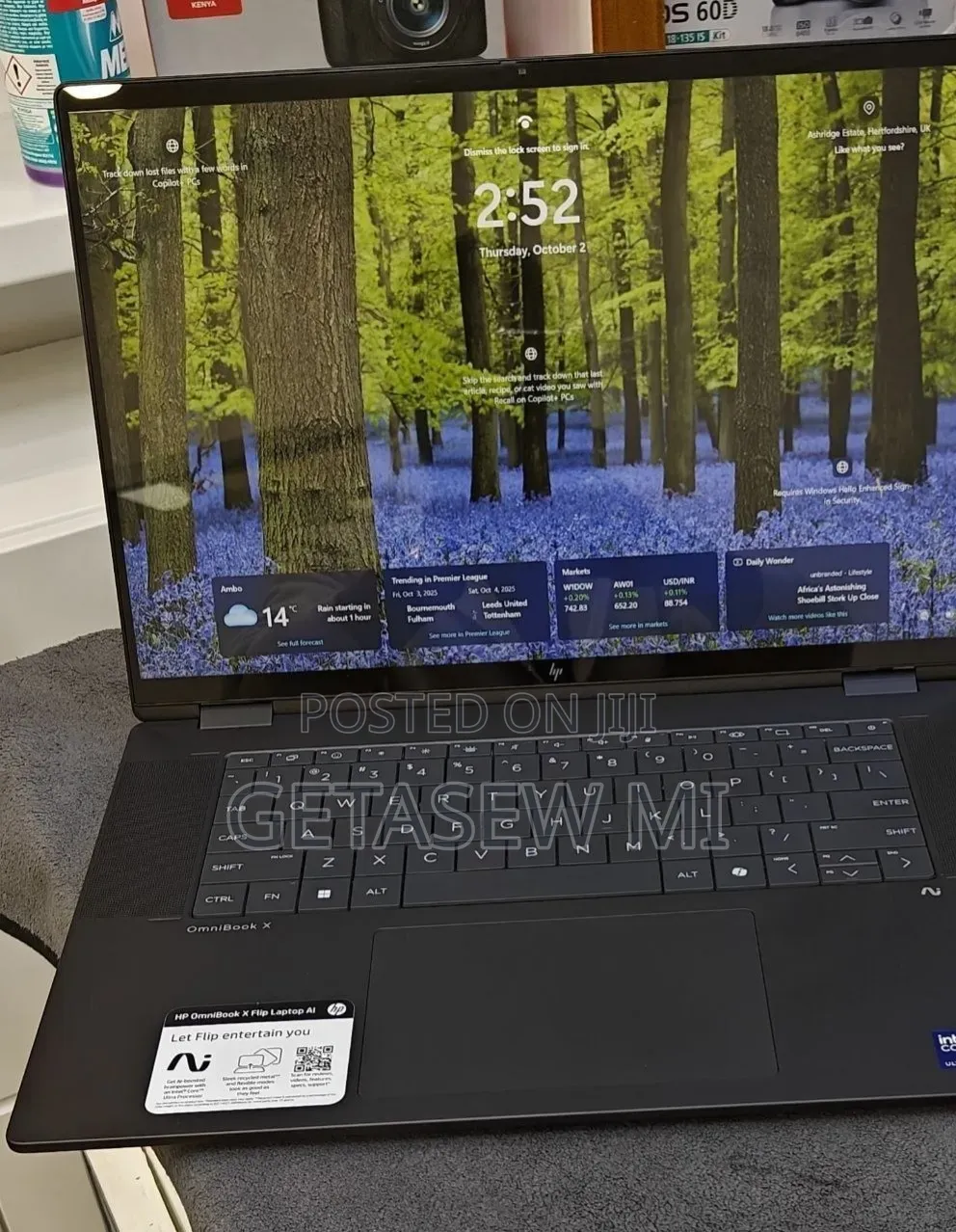 New Laptop HP OmniBook 7 16" 16GB Intel Core Ultra 7 SSD 256GB