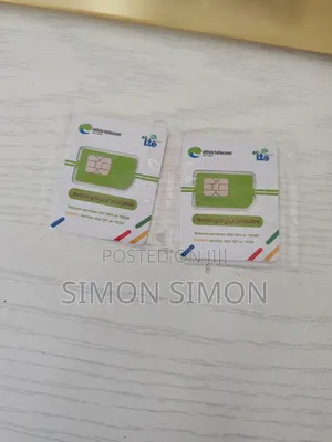 New Ethio Telecom 0911 Xx Simcards