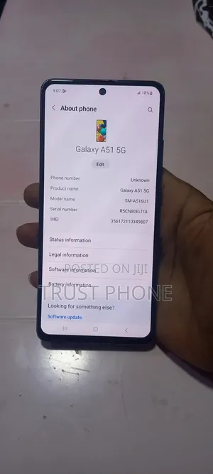 Samsung Galaxy A51 5G 128 GB Black