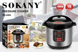Sokany 11 L 1600 W Electric Pressure Cooker/ Free Delivery