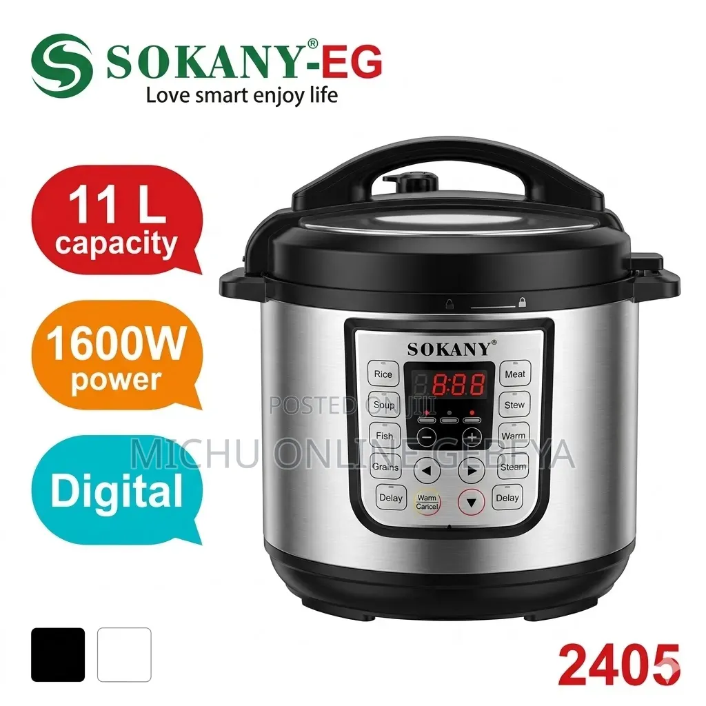 11l Sokany Electric Pressure Cooker