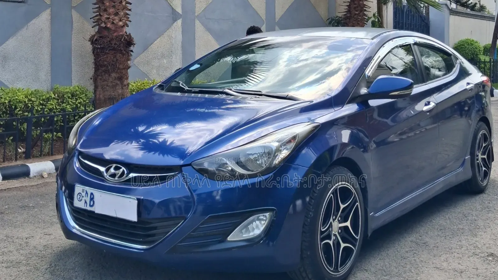 Hyundai Avante 2014 Blue