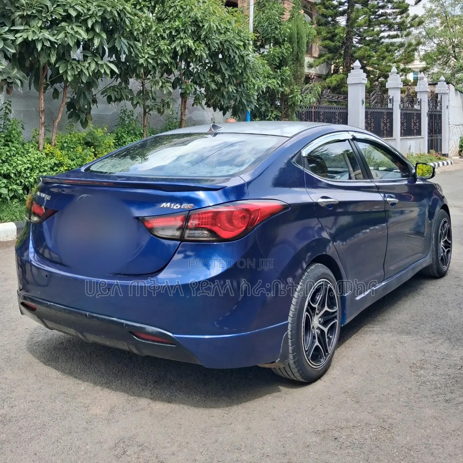 Hyundai Avante 2014 Blue