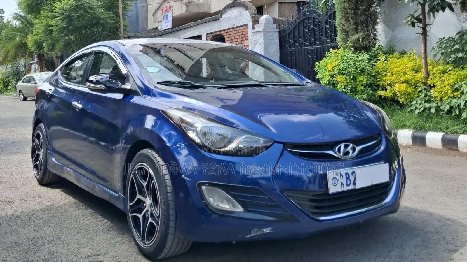Hyundai Avante 2014 Blue