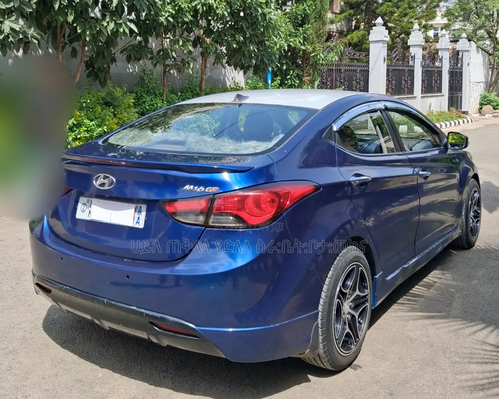 Hyundai Avante 2014 Blue
