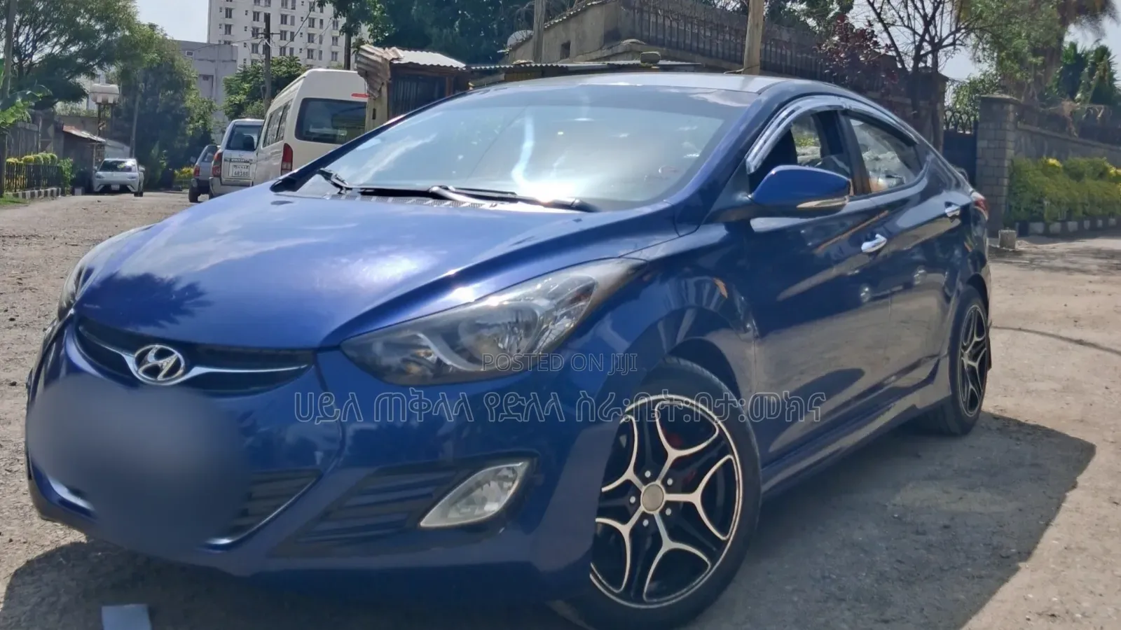 Hyundai Avante 2014 Blue