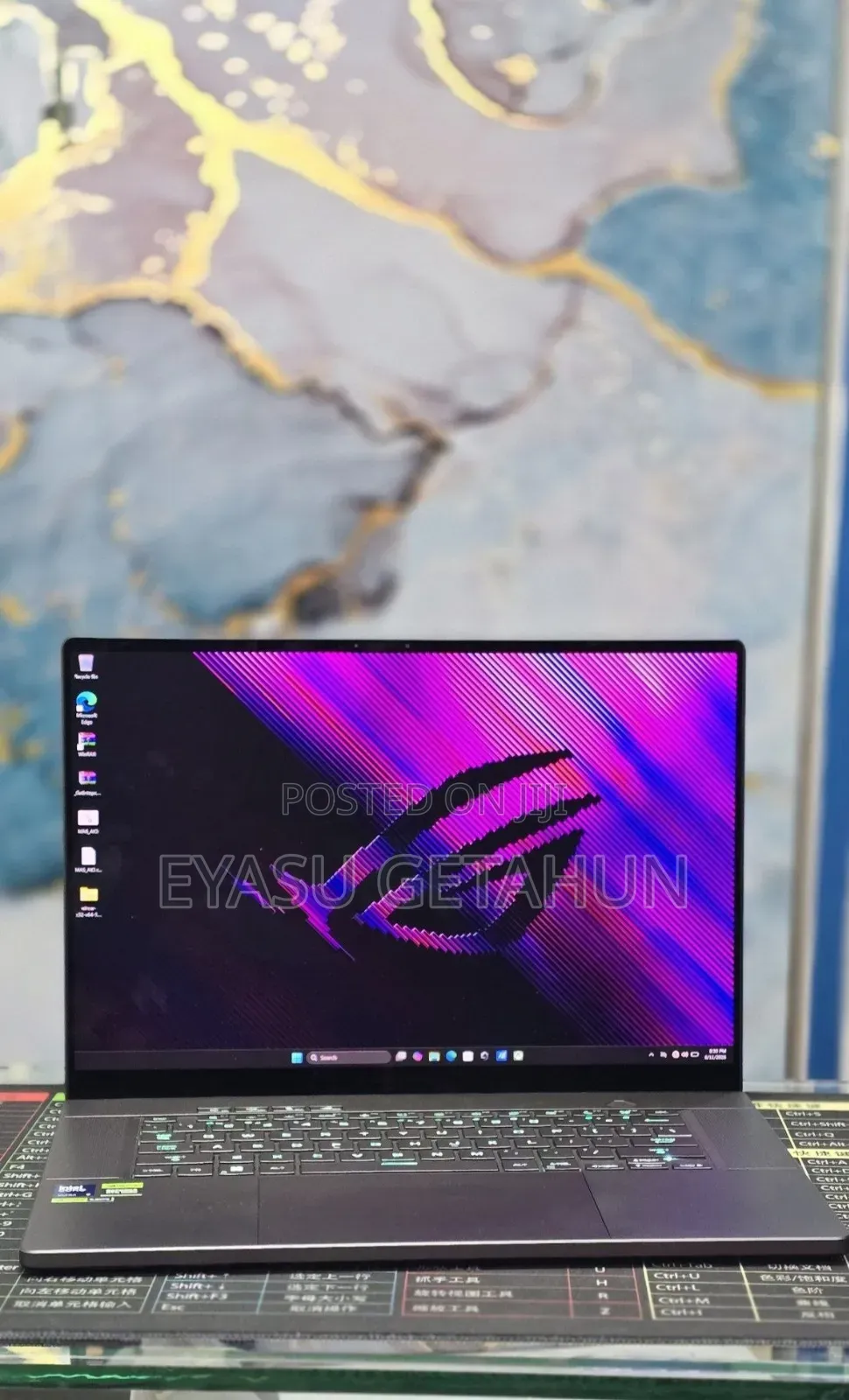 New Laptop Asus ROG Zephyrus G15 16GB Intel Core Ultra 9 SSD 1T